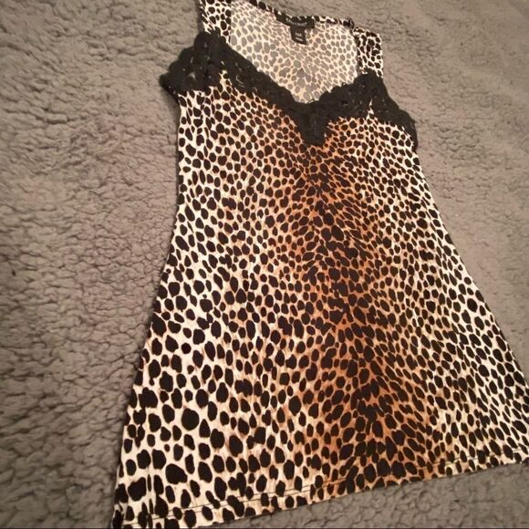 White House Black Market Animal Print Sleeveless - Picture 7 of 11